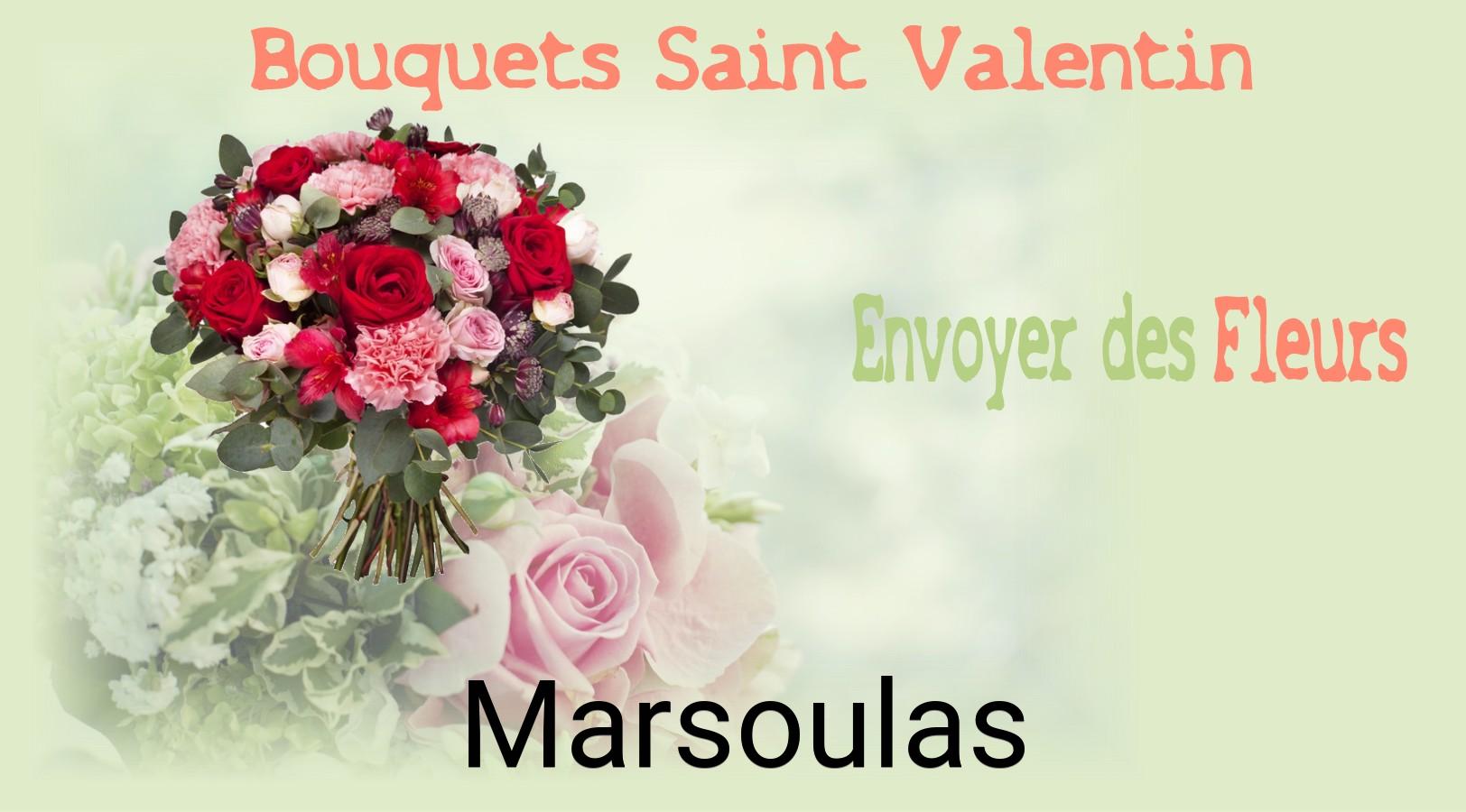 Roses de Saint-Valentin livrées à Marsoulas